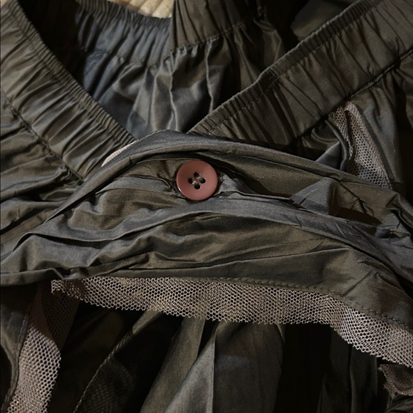 LILITH French Design Versatile Taffeta Midi A-Line Skirt, S-M, Gray - Picture 10 of 13